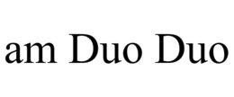 AM DUO DUO trademark