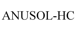 ANUSOL-HC trademark