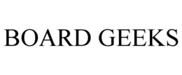 BOARD GEEKS trademark
