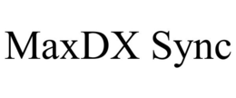 MAXDX SYNC trademark
