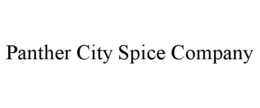 PANTHER CITY SPICE COMPANY trademark