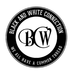 BCW BLACK AND WHITE CONNECTION WE ALL HAVE A COMMON THREAD trademark