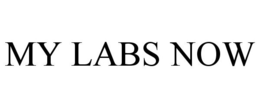 MY LABS NOW trademark