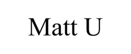 MATT U trademark