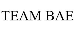 TEAM BAE trademark