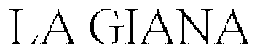 LA GIANA trademark