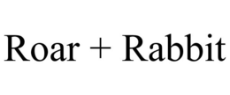 ROAR + RABBIT trademark