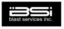 BSI BLAST SERVICES INC. trademark