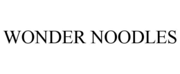 WONDER NOODLES trademark
