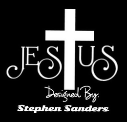 JESTUS DESIGNED BY: STEPHEN SANDERS trademark