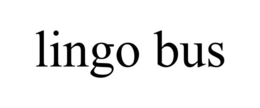 LINGO BUS trademark