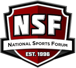 NSF NATIONAL SPORTS FORUM EST. 1996 trademark