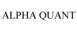 ALPHA QUANT trademark