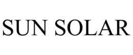 SUN SOLAR trademark