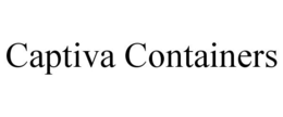 CAPTIVA CONTAINERS trademark