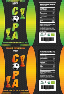 ORGANIC ENERGY DRINK EXOTIC COPA POWER YOUR DAY THE HEALTHY WAY ORGANIC ENERGY DRINK MOJITO COPA POWER YOUR DAY THE HEALTHY WAY trademark