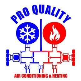 PRO QUALITY AIR CONDITIONING & HEATING trademark