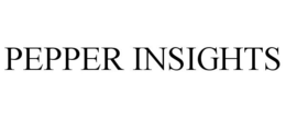 PEPPER INSIGHTS trademark
