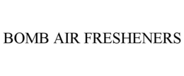 BOMB AIR FRESHENERS trademark