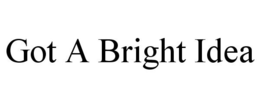 GOT A BRIGHT IDEA trademark