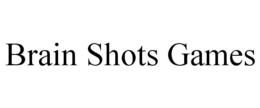 BRAIN SHOTS GAMES trademark