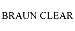 BRAUN CLEAR trademark