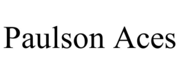PAULSON ACES trademark
