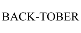 BACK-TOBER trademark