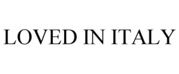 LOVED IN ITALY trademark