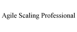 AGILE SCALING PROFESSIONAL trademark
