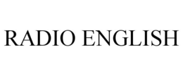 RADIO ENGLISH trademark
