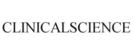 CLINICALSCIENCE trademark