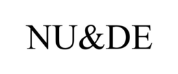NU&DE trademark