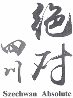 SZECHWAN ABSOLUTE trademark