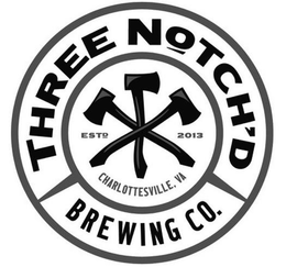 THREE NOTCH'D BREWING CO. CHARLOTTESVILLE, VA ESTD 2013 trademark