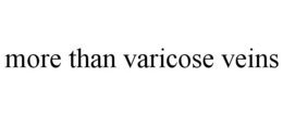 MORE THAN VARICOSE VEINS trademark
