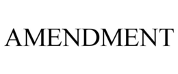 AMENDMENT trademark
