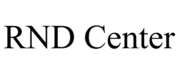 RND CENTER trademark