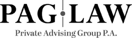PAG LAW PRIVATE ADVISING GROUP P.A. trademark