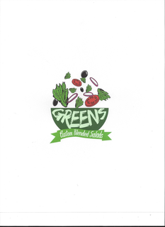GREENS CUSTOM BLENDED SALAD trademark