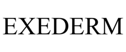 EXEDERM trademark