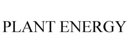 PLANT ENERGY trademark
