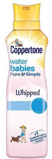 COPPERTONE WATER BABIES PURE & SIMPLE WHIPPED #1 PEDIATRICIAN RECOMMENDED BRAND trademark