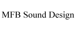 MFB SOUND DESIGN trademark
