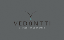 V VEDANTTI CRAFTED FOR YOUR SMILE trademark