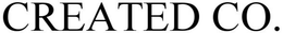 CREATED CO. trademark
