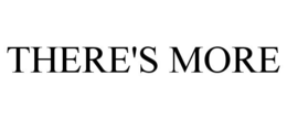 THERE'S MORE trademark