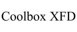 COOLBOX XFD trademark