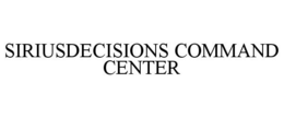 SIRIUSDECISIONS COMMAND CENTER trademark