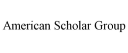 AMERICAN SCHOLAR GROUP trademark